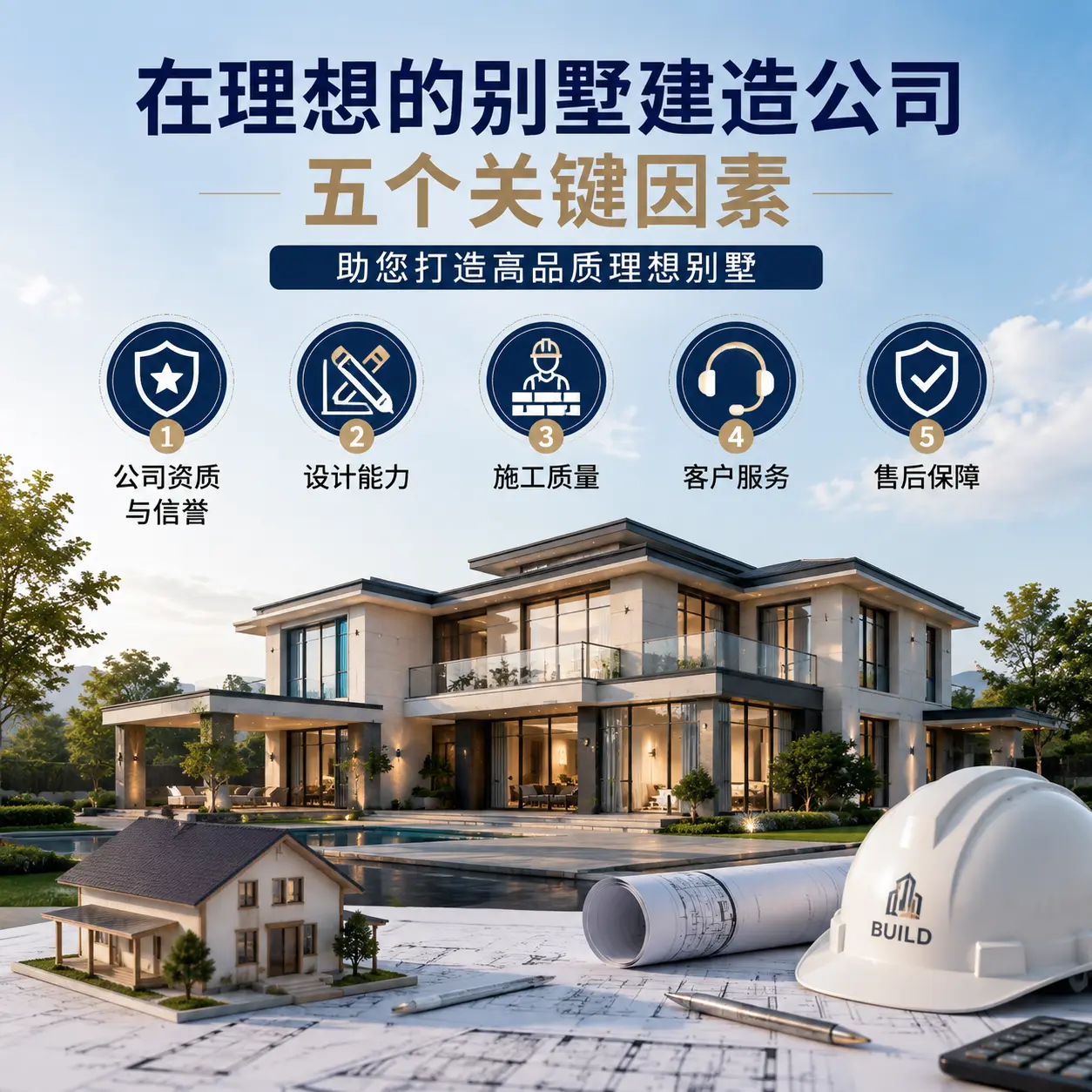 在 安龙 找到理想别墅建造公司的五个关键因素