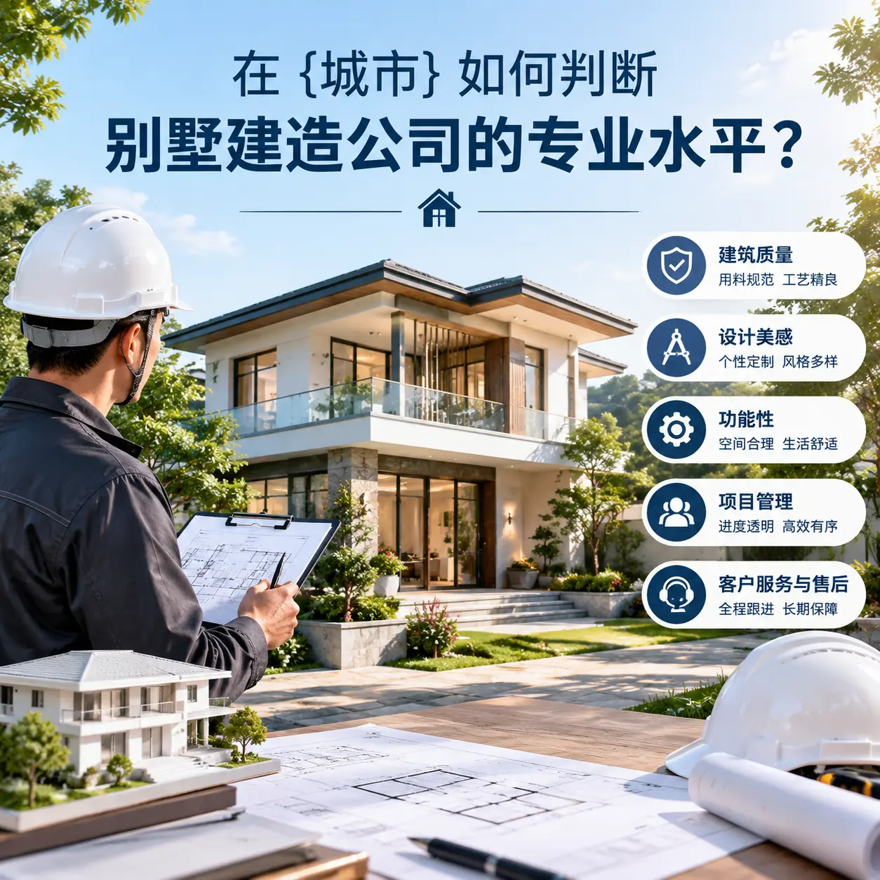 在 安龙 如何判断别墅建造公司的专业水平？