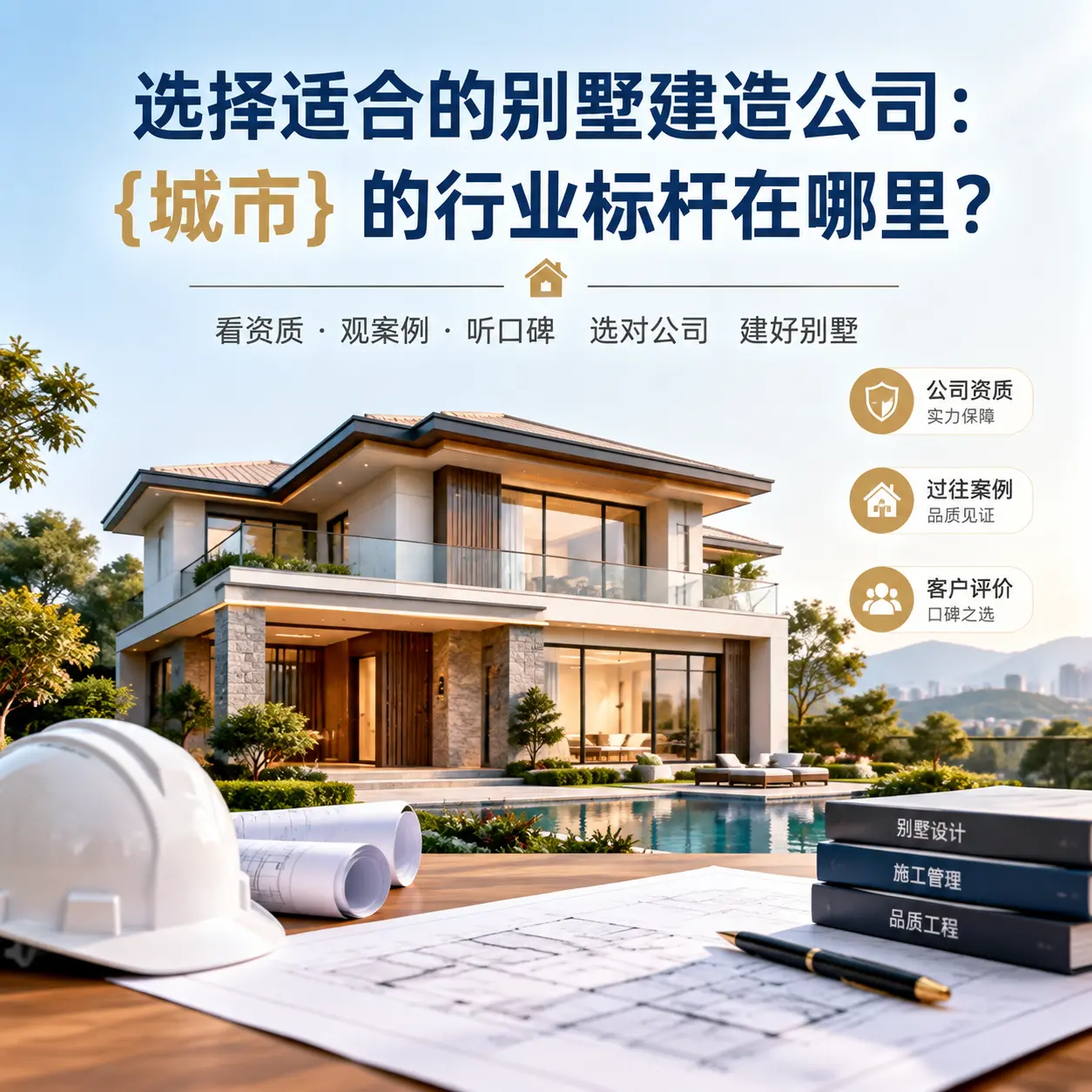 选择适合的别墅建造公司： 安龙 的行业标杆在哪里？