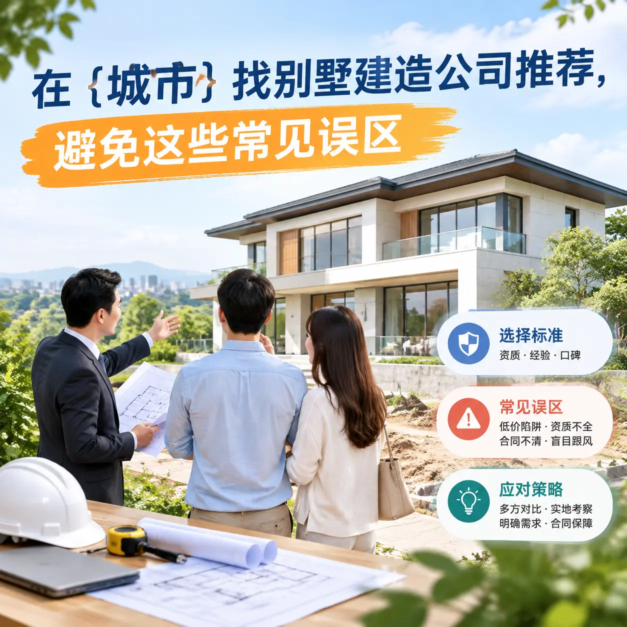在 安龙 找别墅建造公司推荐，避免这些常见误区