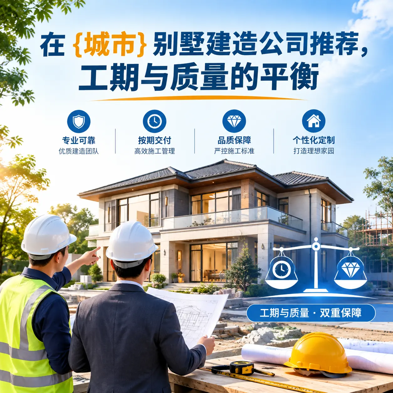 在 安龙 别墅建造公司推荐，工期与质量的平衡