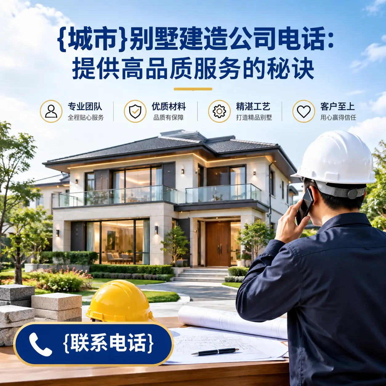 安龙别墅建造公司电话：提供高品质服务的秘诀