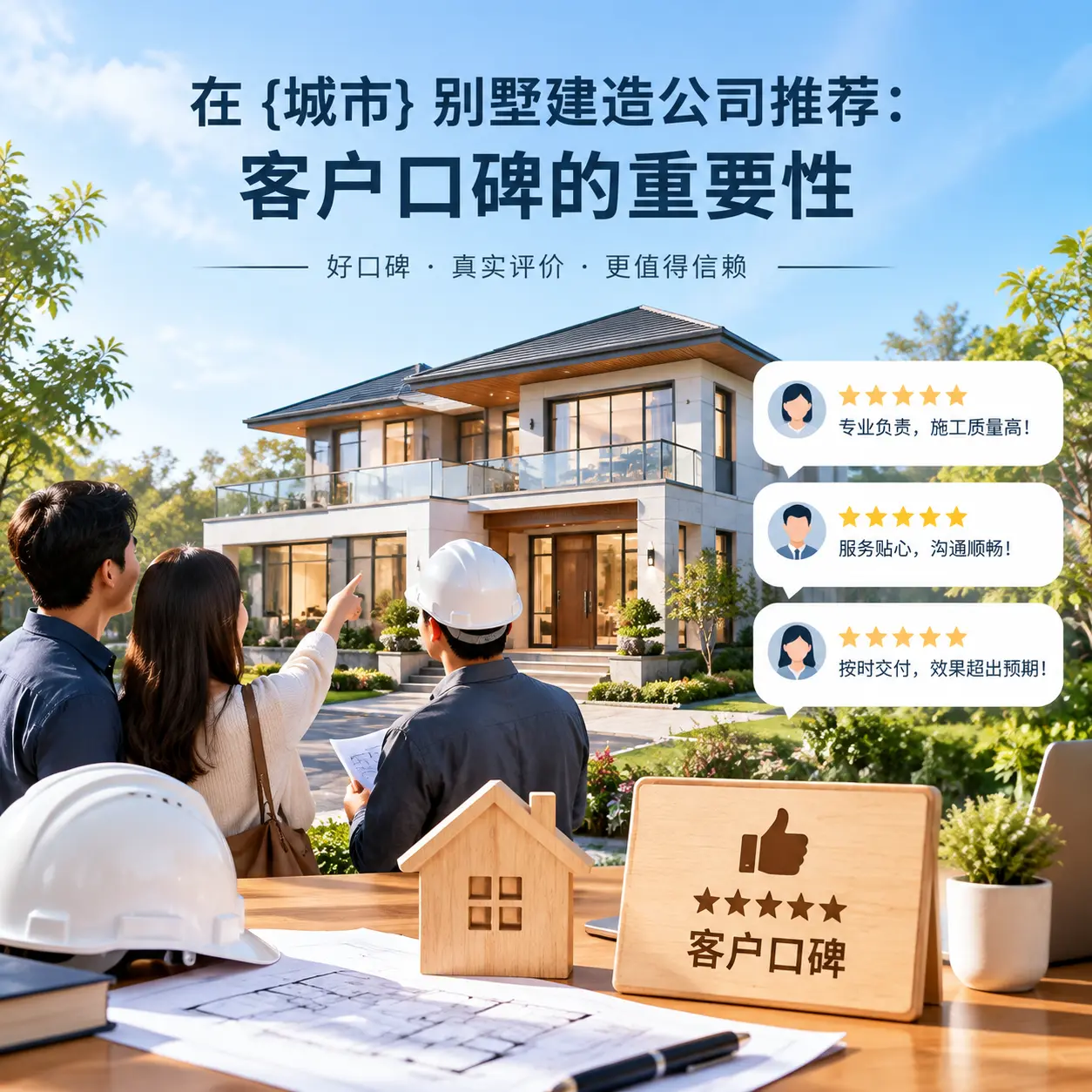 在 安龙 别墅建造公司推荐：客户口碑的重要性