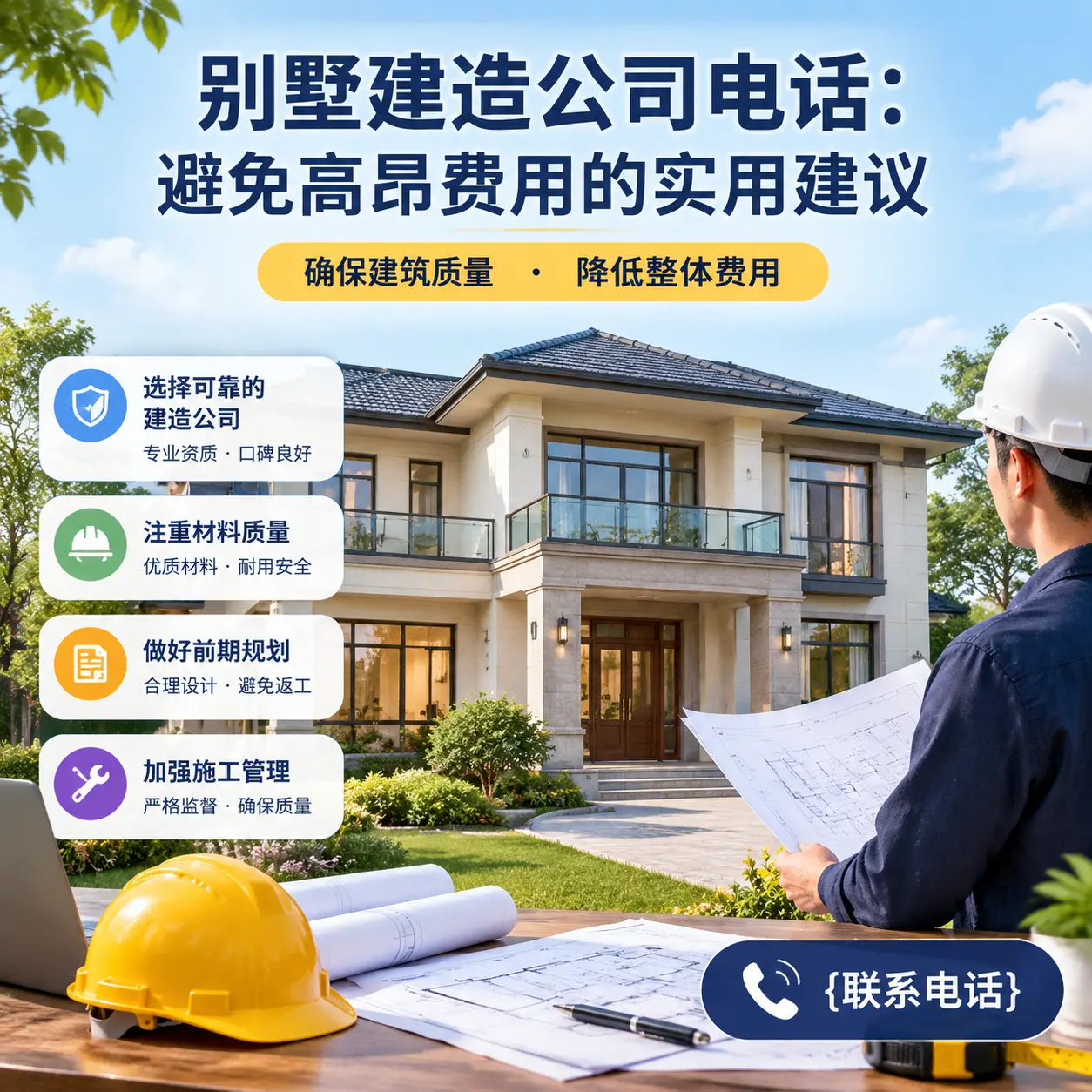 安龙别墅建造公司电话：避免高昂费用的实用建议