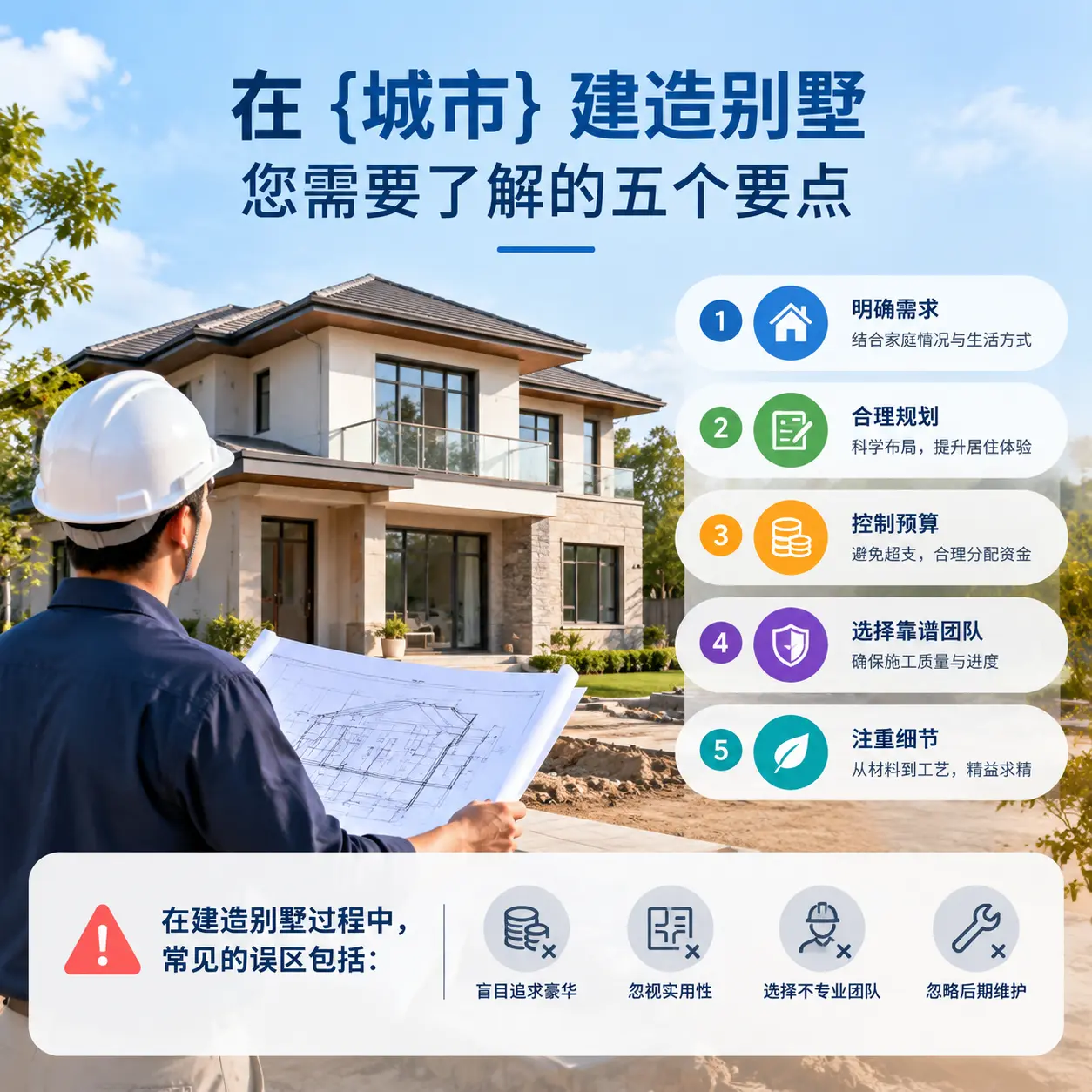 在 安龙 建造别墅，您需要了解的五个要点