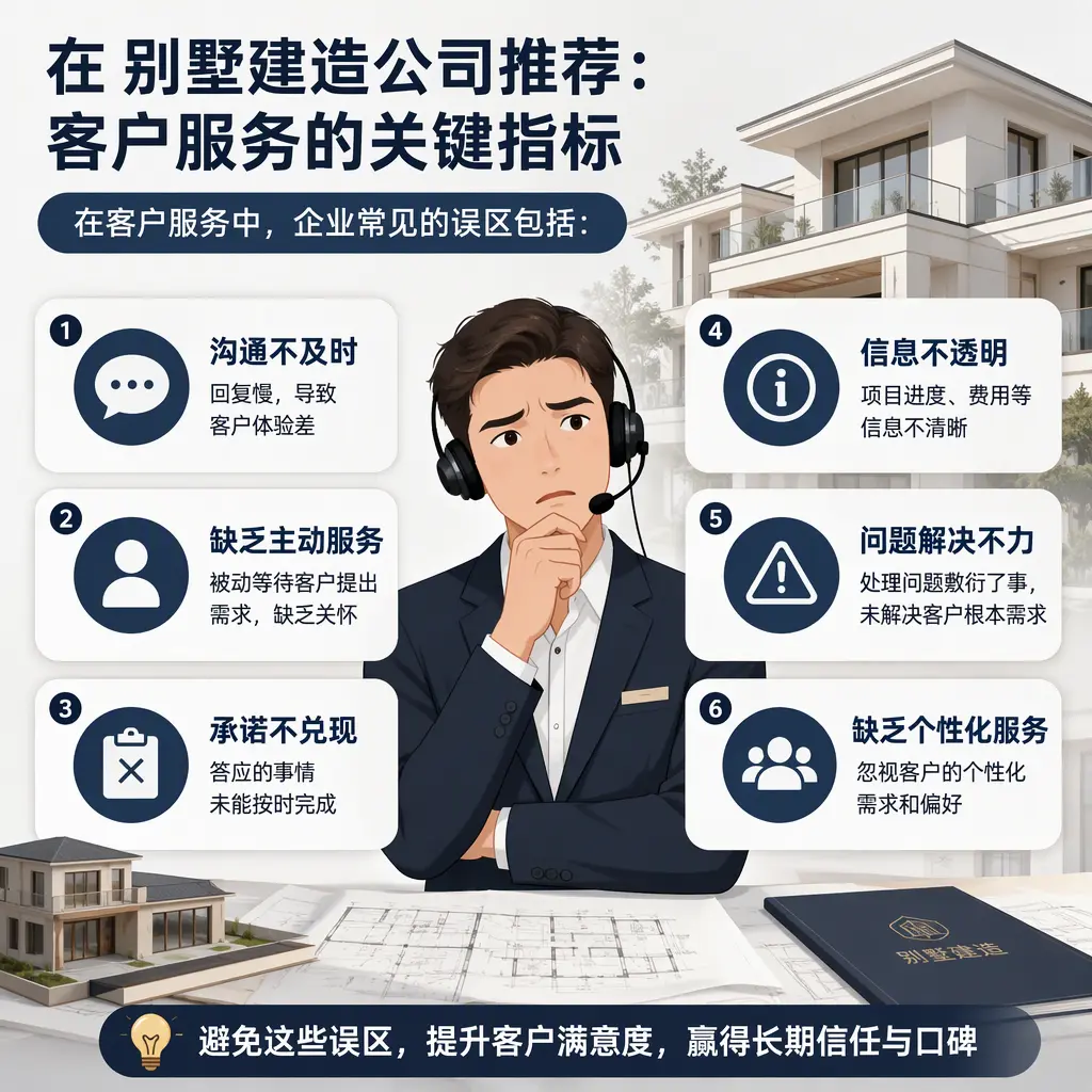 在 安龙 别墅建造公司推荐：客户服务的关键指标