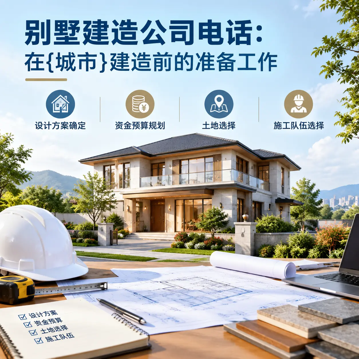 别墅建造公司电话：在安龙建造前的准备工作